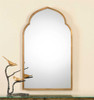 Uttermost Kenitra Gold Arch Mirror