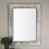 Uttermost Morava Rust Aged Gray Mirror