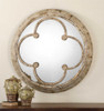 Uttermost Livianus Round Metal Mirror