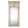 Uttermost Carlazzo Antiqued White Mirror