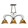 Uttermost Vetraio 3 Lt Bronze Kitchen Island Light