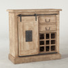 Bethlehem Steampunk Industrial Wine Bar Cabinet