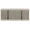 Modern Grey Oak Wood 4 Door Brinkley Credenza Sideboard