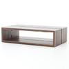 Henley Double Wood Slab Coffee Table 57"