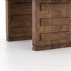 Ella Applique-Style Reclaimed Wood Desk - Light Brown