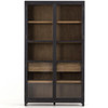 MILLIE CABINET-DRIFTED BLACK/DRIFTED OAK CIRD-277