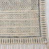 flat weave hand knotted rug