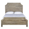 Amelie Solid Wood California King Bed Frame  - Vintage Taupe