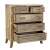 Amelie Solid Wood 5 Drawers Tall Dresser