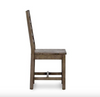 Farmhouse Reclaimed Wood Dining Room Chair, Ladder Back