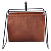 Aesop Brown Leather Magazine Rack