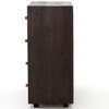 Calais Reclaimed Wood 4 Drawers Small Chest- Rustic Brown