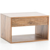 Lucas Reclaimed Peroba Wood Side Table, UBNA-035