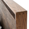 Walnut Wood Headboard, Lucas, UBNA-028Q