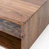 LUCAS COFFEE TABLE-WALNUT NATURAL/PEROBA NATURAL, UBNA-031, Bina