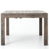 Parsons Reclaimed Wood Extension Dining Table 71'' - Grey