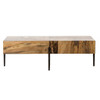 Inkas Organic Spalted Primavera Wood Block Coffee Tables
