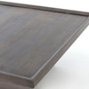 Drake Coal Grey Reclaimed Wood Square Tray Coffee Table 42"
