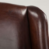 Churchill Deconstructed Vintage Leather Wing Chair