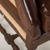 Churchill Deconstructed Vintage Leather Wing Chair