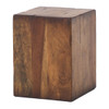 Duncan Reclaimed Wood Square Block End Table,IHRM-102