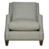 Brady Scoop Arm Accent Chair with Nailheads