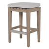 Dale Natural Teak Outdoor Counter Stool