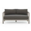 Sonoma Grey Teak Outdoor Sofa 60"