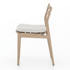 Atherton Brown Teak Outdoor Dining Side Chair