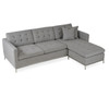 Taxim Reversible Sectional Sofa - GREY TWEED