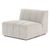 Langham Channel Tufted Armless Sectional Chair