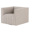 Augustine Channel Tufted Swivel Chair