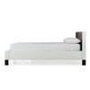 Cardosa Reclaimed Wood + White Lacquer King Platform Bed