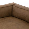 CCAR-010W-307,NOLITA REVERSE STITCH SOFA,Natural Washed Sand