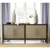 Arabella 4 Door Starburst Buffet Sideboard 78"