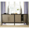 Arabella 4 Door Starburst Buffet Console78"