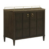 Soliloquy Stone Top Bar Cabinet 48" - Cocoa