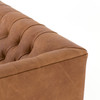 WILLIAMS LEATHER SOFA-NATURAL WASHED CAMEL,CCAR-009W-299