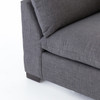 Westworld Modern Gray Right Arm Sectional Chair