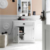 Coastal French White 2 Door Small Buffet