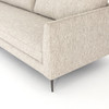 Kailor Modern Neutral Fabric Sofa 87"
