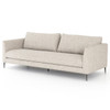 Kailor Modern Neutral Fabric Sofa 97"
