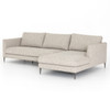 Kailor Modern Neutral Sectional Sofa with Right Chaise
