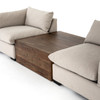 COVELL SECTIONAL CORNER TABLE-ALDER