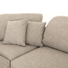 Ingrid Natural Upholstered 4-PC Modular Sectional 120"