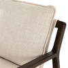 Ace Wood Arm Lounge Chair - Thames Cream Ace Wood Arm Lounge Chair - Thames Cream