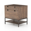 Fulton Industrial Modular Corner Desk with File Cabinet