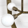 Cooper Industrial Antique Brass Chandelier
