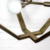 Cooper Industrial Antique Brass Chandelier