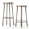 IELE-93,WESTWOOD BAR + COUNTER STOOL, Brass